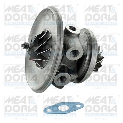 Core assembly, turbocharger